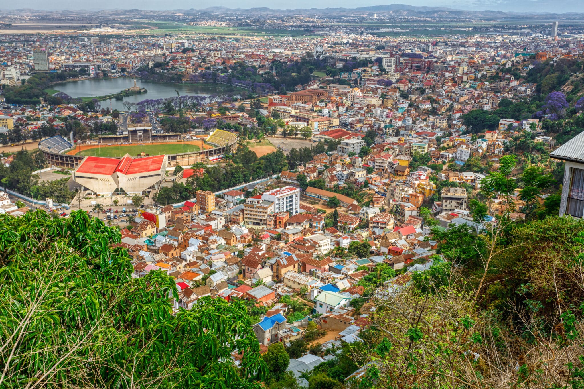 capital of Madagascar. Antananarivo